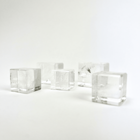 *Clear Quartz Cube | 25-35mm Brazil